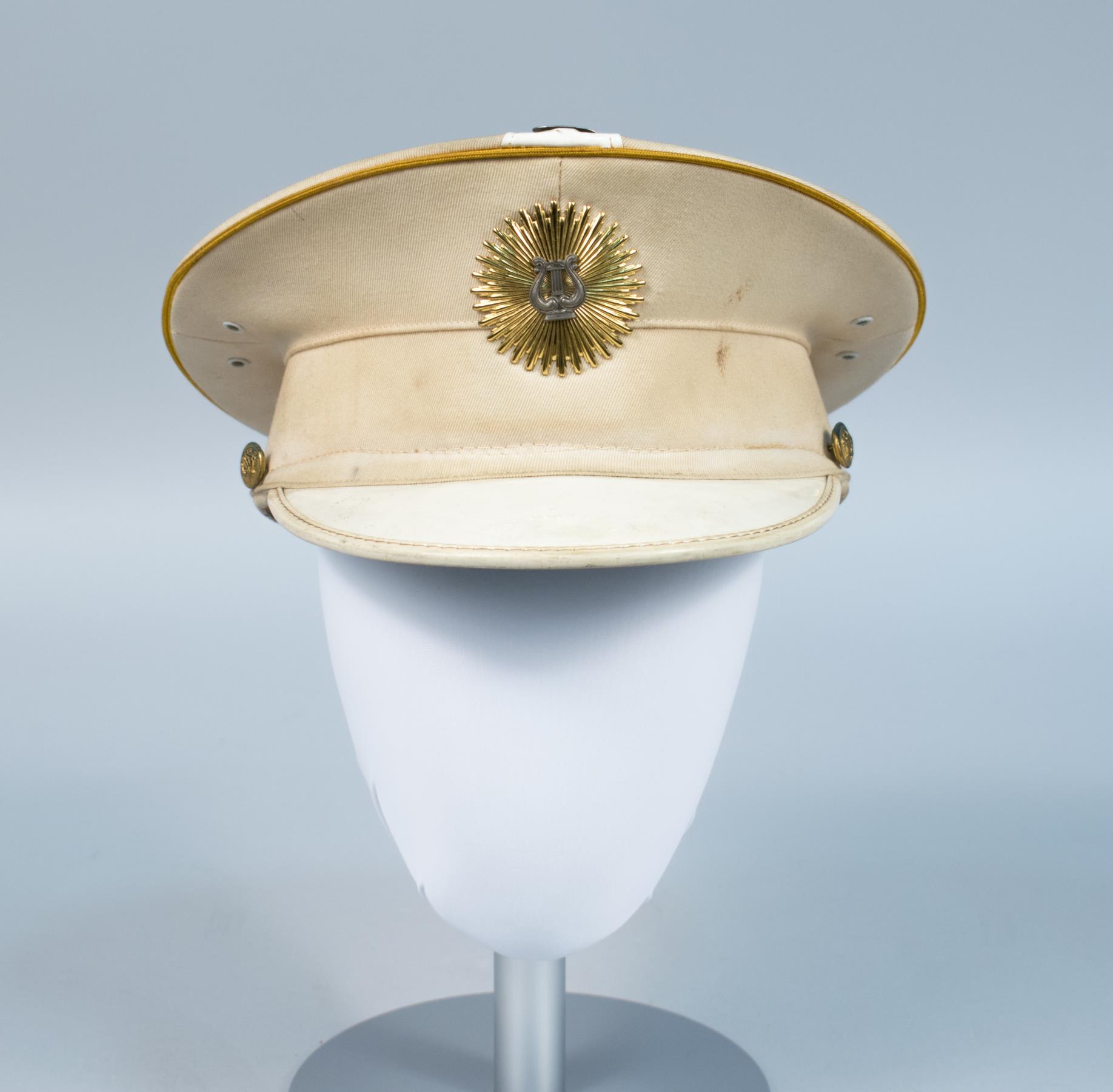 Image of Hat from a Century 21 Seattle World's Fair Band uniform, 1962